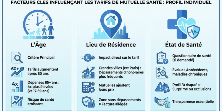 Mutuelle santé : les facteurs clés qui influencent réellement le montant de votre cotisation